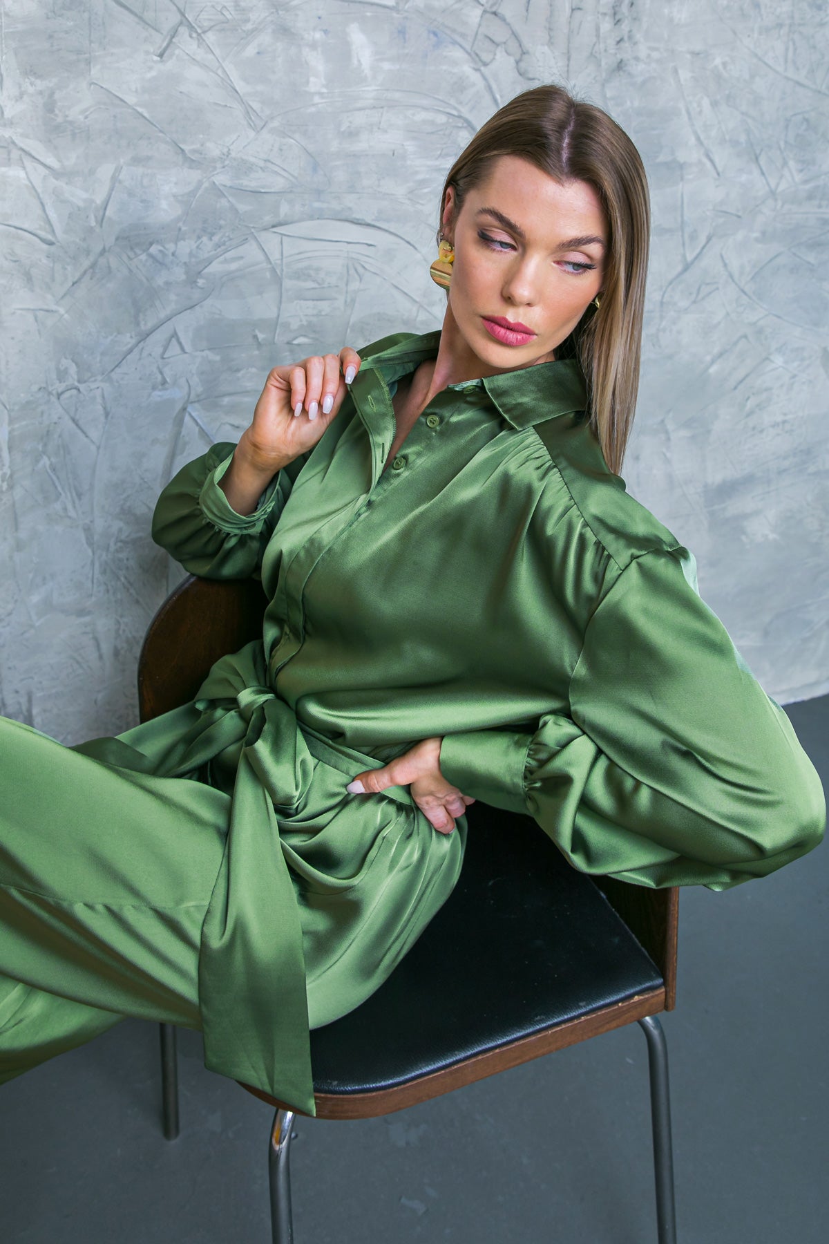 LIKE FINE ART WOVEN JUMPSUIT Flying Tomato